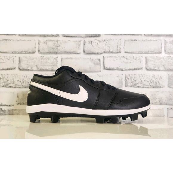 Nike Air Jordan 1 Retro MCS Low Black White CJ8524-011 sz 16 Men Baseball Cleats main image 5